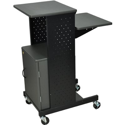 Luxor PS4000C Mobile Presentation Workstation with Locking Cabinet