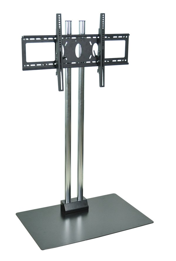 WPSMS62CH - Stationary TV Stand + Mount - No Shelf + No Casters
