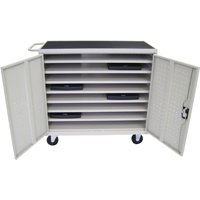 Luxor LLTS24 - 24 Bay Laptop Storage or Recharging Cart
