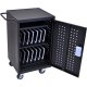 Luxor LLTM30-B-RFID 30 Tablet Charging Cart with RFID Lock