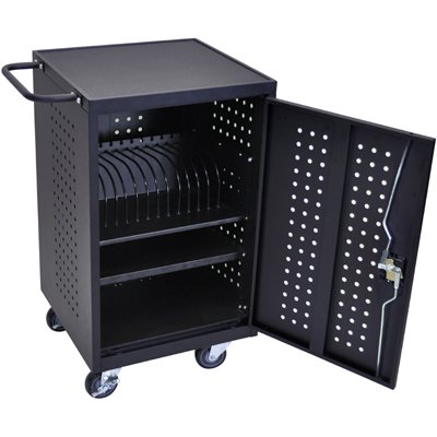 Luxor LLTM16-B 16 Tablet Charging Cart