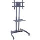 Luxor FP2500 Height Adjustable TV Stand with Accessory Shelf