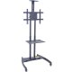 Luxor FP2750 Height Adjustable TV Stand with Shelf, Camera Mount