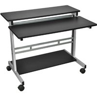 Luxor SITDOWN-40-DW Adjustable Sit Down Desk