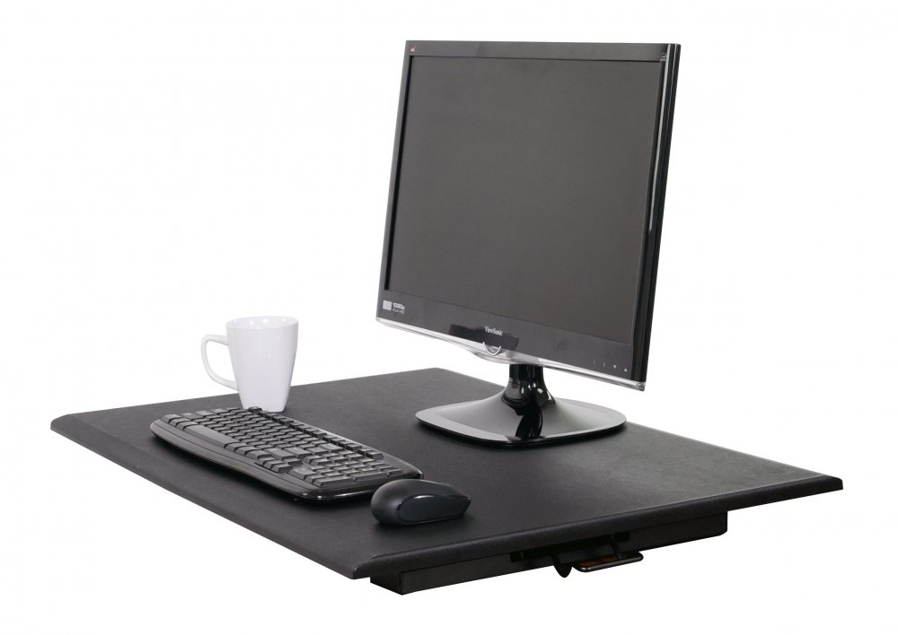 Buy Luxor Pneumatic Black Standing Desk Converter - CVTR32-BK (CVTR32-BK)