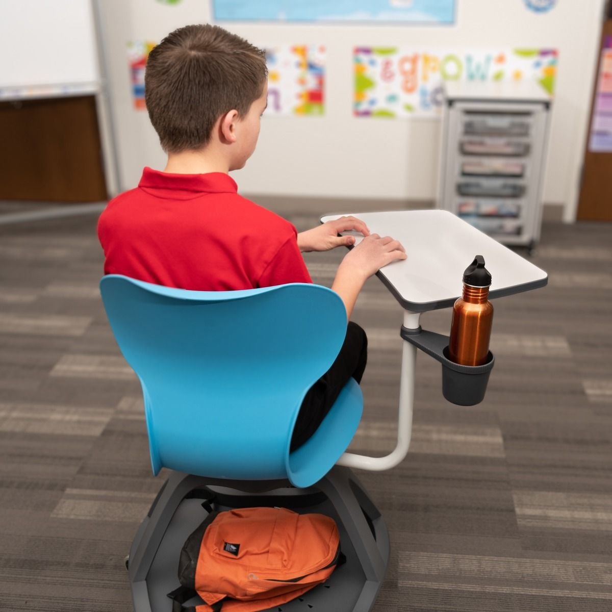 Luxor STUDENT-MTACHR All-In-One Student Desk and Chair