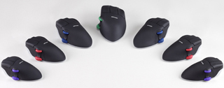 Contour Design PMO Ergonomic Mouse Perfit Optical With Scroll Wheel black