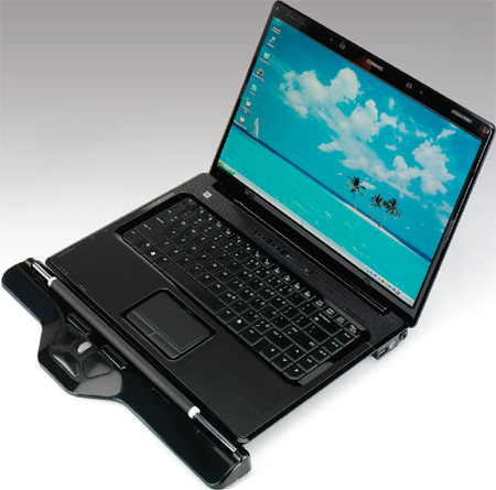 Contour Design RollerMouse Free Ergonomic Mouse with Notebook Computer