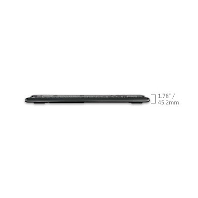 Microsoft XSA-00001 Wireless Laser Ergonomic Keyboard Desktop 6000 V3 Black- Silver