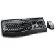 Microsoft XSA-00001 Wireless Laser Ergonomic Keyboard Desktop 6000 V3 Black- Silver