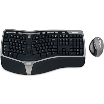 Microsoft WTA-00001 Natural Ergonomic Wireless Desktop 7000 Keyboard and Mouse