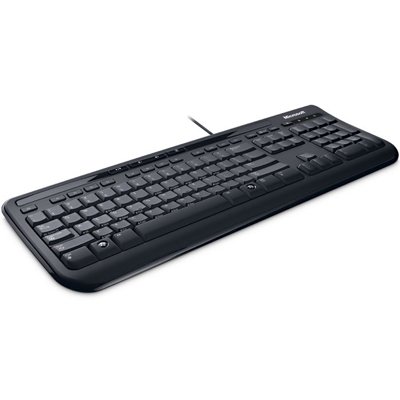 Microsoft APB-00001 Wired Desktop 600 Ergonomic Comfortable Keyboard and Mouse