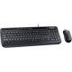 Microsoft APB-00001 Wired Desktop 600 Comfortable Keyboard and Mouse