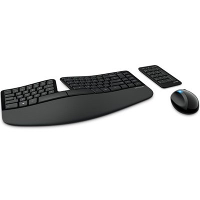 Microsoft L5V-00001 Sculpt Ergonomic Desktop Keyboard & Mouse
