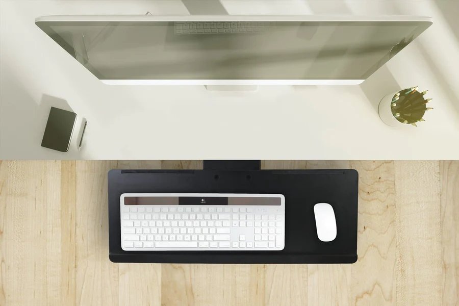 MOUNT-IT! MI-7138 Adjustable Under Desk Keyboard Tray