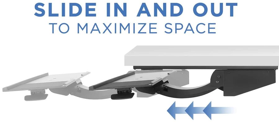 Mount-IT! MI-7139 Standing Keyboard and Mouse Platform