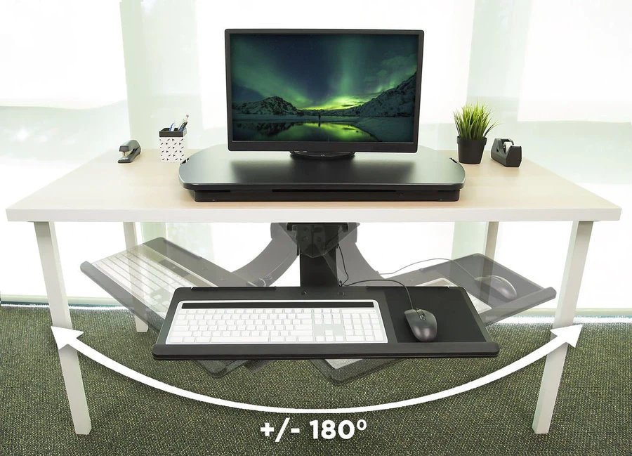 Mount-IT! MI-7139 Standing Keyboard and Mouse Platform