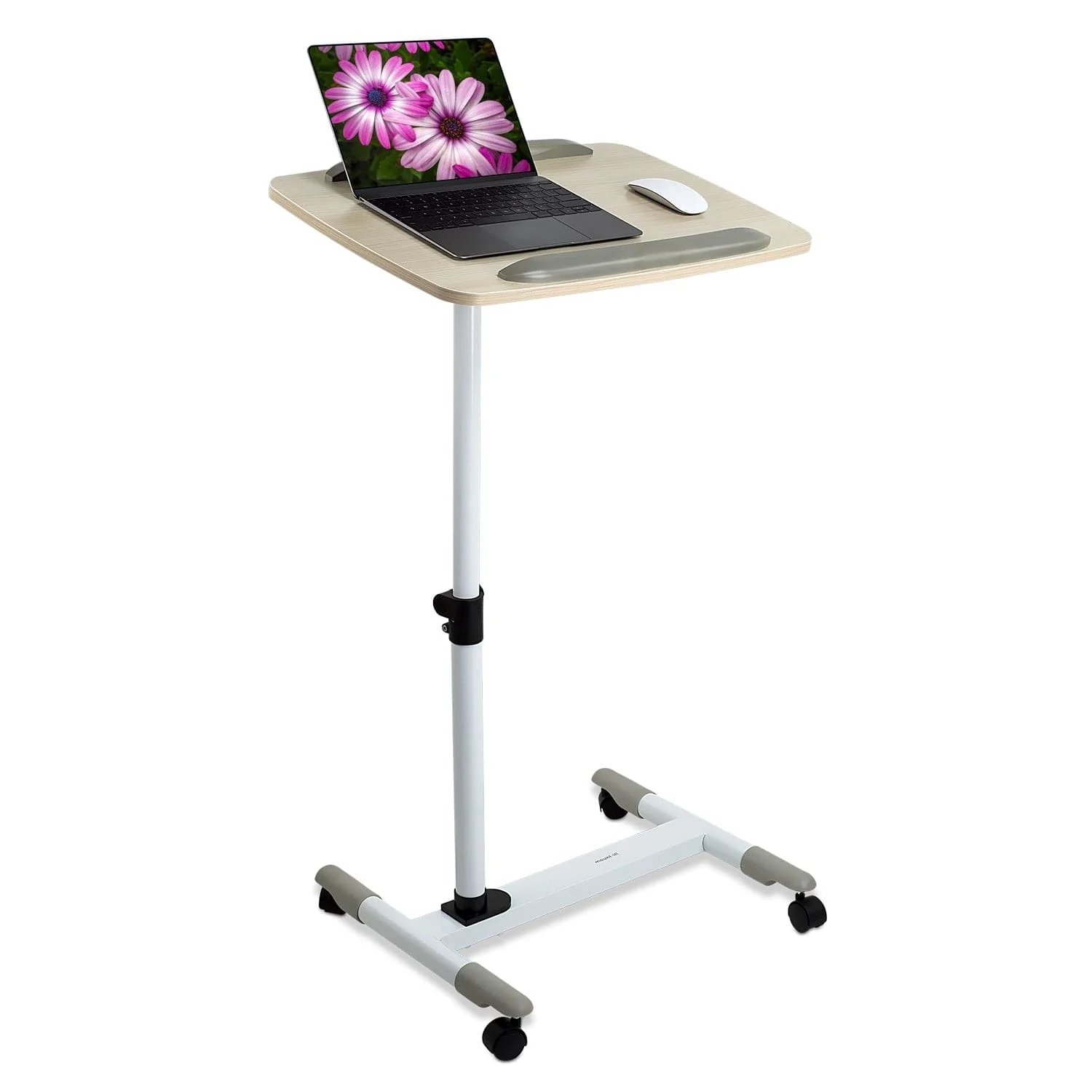 Mount-IT! Height Adjustable Rolling Laptop Cart - MI-7946