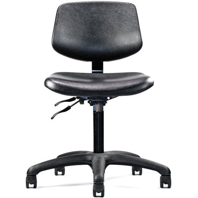 Neutral Posture Graphite Urethane Lab Healthcare Task Chair