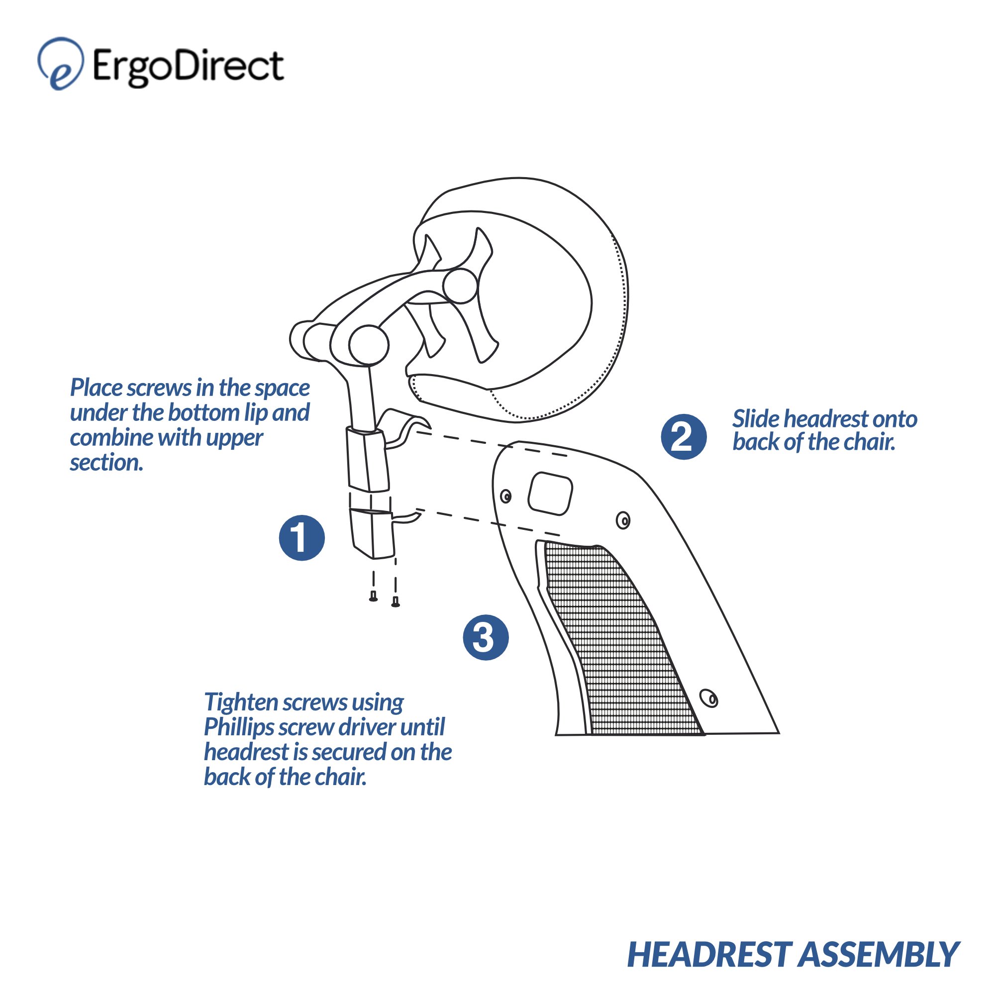 Neutral Posture Headrest Assembly	