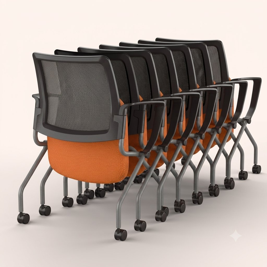 Neutral Posture Merge Nesting Guest Chair