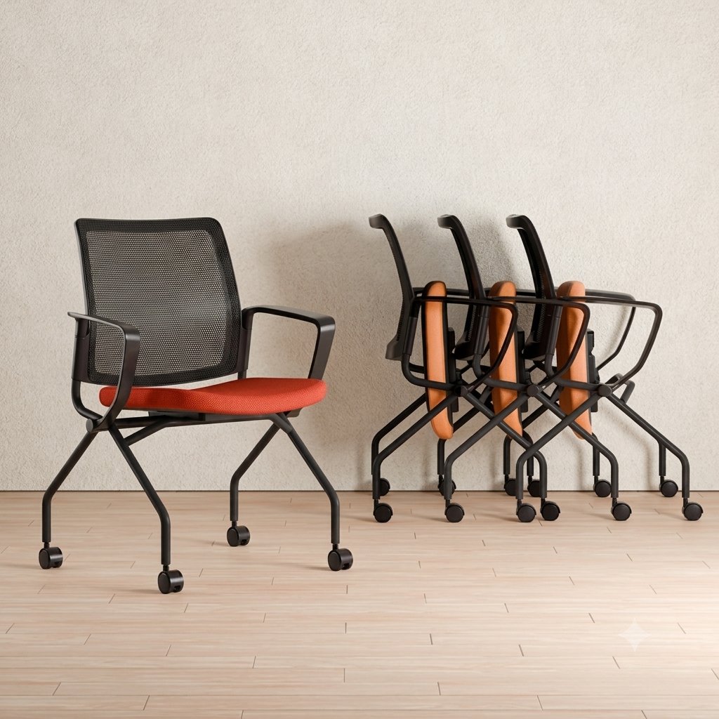 Neutral Posture Merge Nesting Guest Chair
