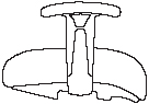 1 : 4" Adjustable with Pivot Arms