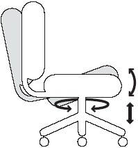 T : Tilt-Swivel Mechanism