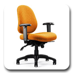 Neutral Posture N.Dure 24/7 Task, Stool, Intensive-Use Office Chair