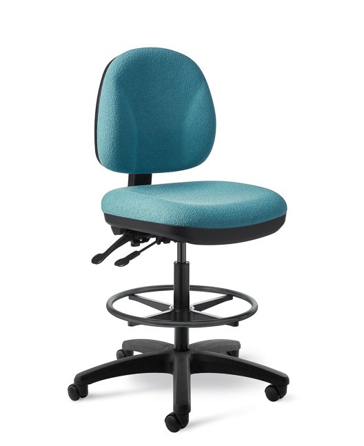 Office Master BC45 (OM Seating) BC Series High Drafting Stool with Footring