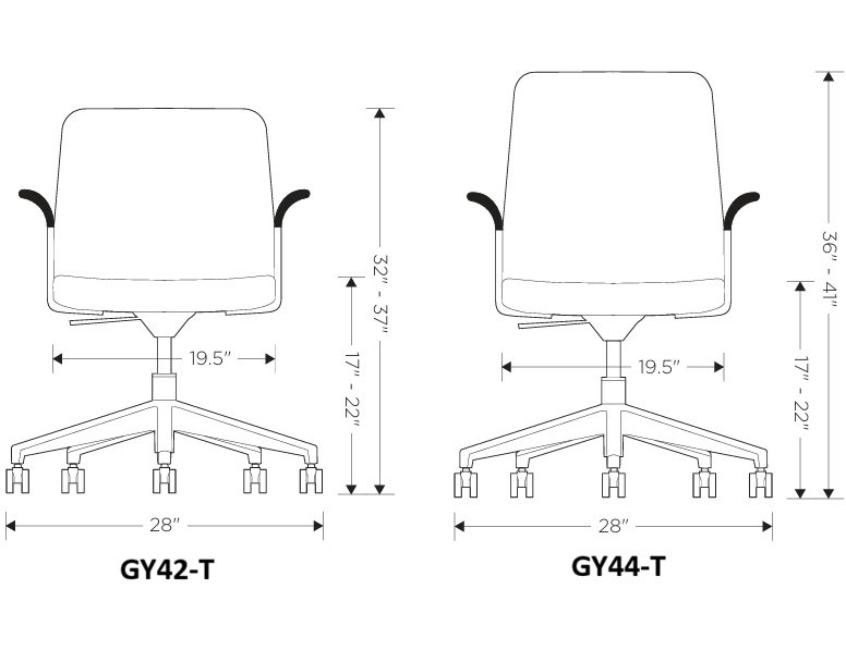Office Master GY4-T (OM Seating) Ginny Multi-Tasker Chair