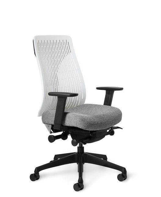 Office Master TY64b8 (OM Seating) Quick-Adjust Synchro (Advanced) Task Chair 