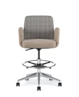 OM Seating GY42-CC-TS or GY44-CC-TS Ginny Casual Conference Stool