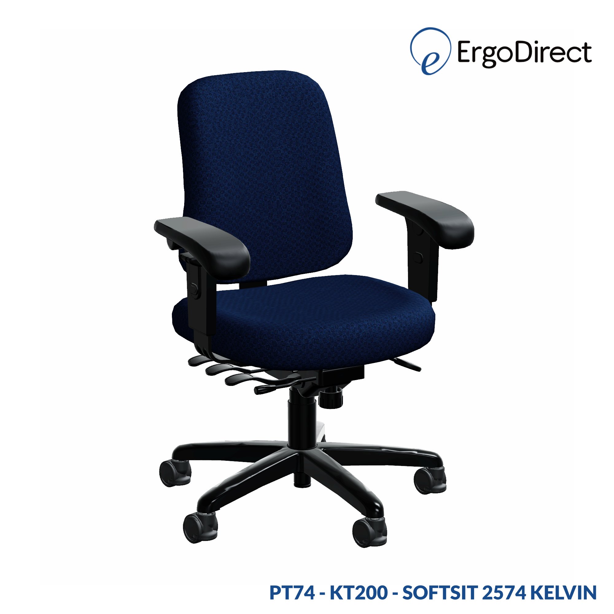 Office Master PT74 (OM Seating) Paramount Value Medium Ergonomic Multi Function Chair