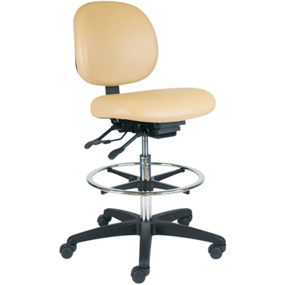 Office Master CL45EZ (OM Seating) Classic Healthcare Task Chair with Footring