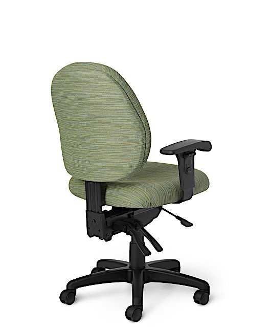 Back View - Office Master PA58 Ergonomic Task Chair