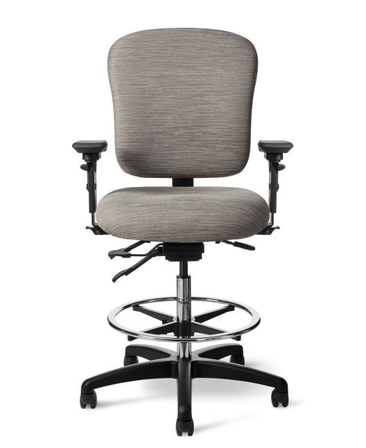 OM Seating IU55 24-Seven Intensive Use Ergonomic Stool