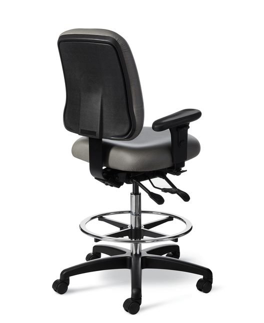 Back View - Office Master IU73 24-Seven Intensive Use Stool
