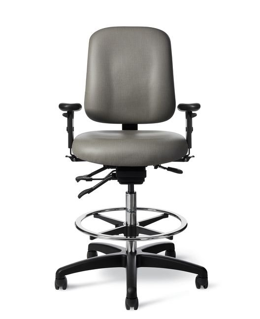 Office Master IU73 (OM Seating) 24-Seven Intensive Use Ergonomic Stool