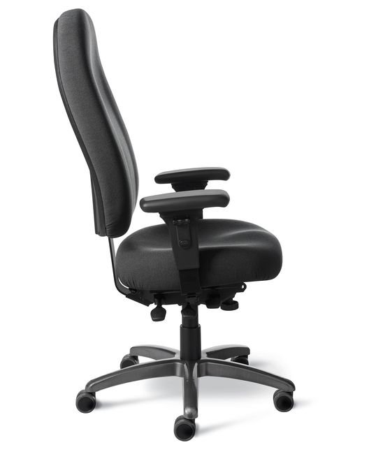 Side View - Office Master IU79HD Heavy Duty Intensive Use Task Chair