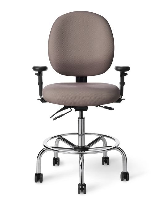 Office Master CLS57D (OM Seating) Classic Multi Functional Ergonomic Lab Stool