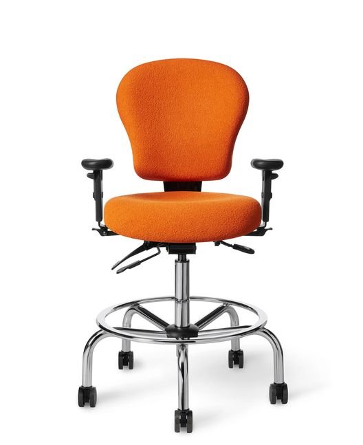 Office Master CLS53 (OM Seating) Classic Multi Functional Ergonomic Lab Stool