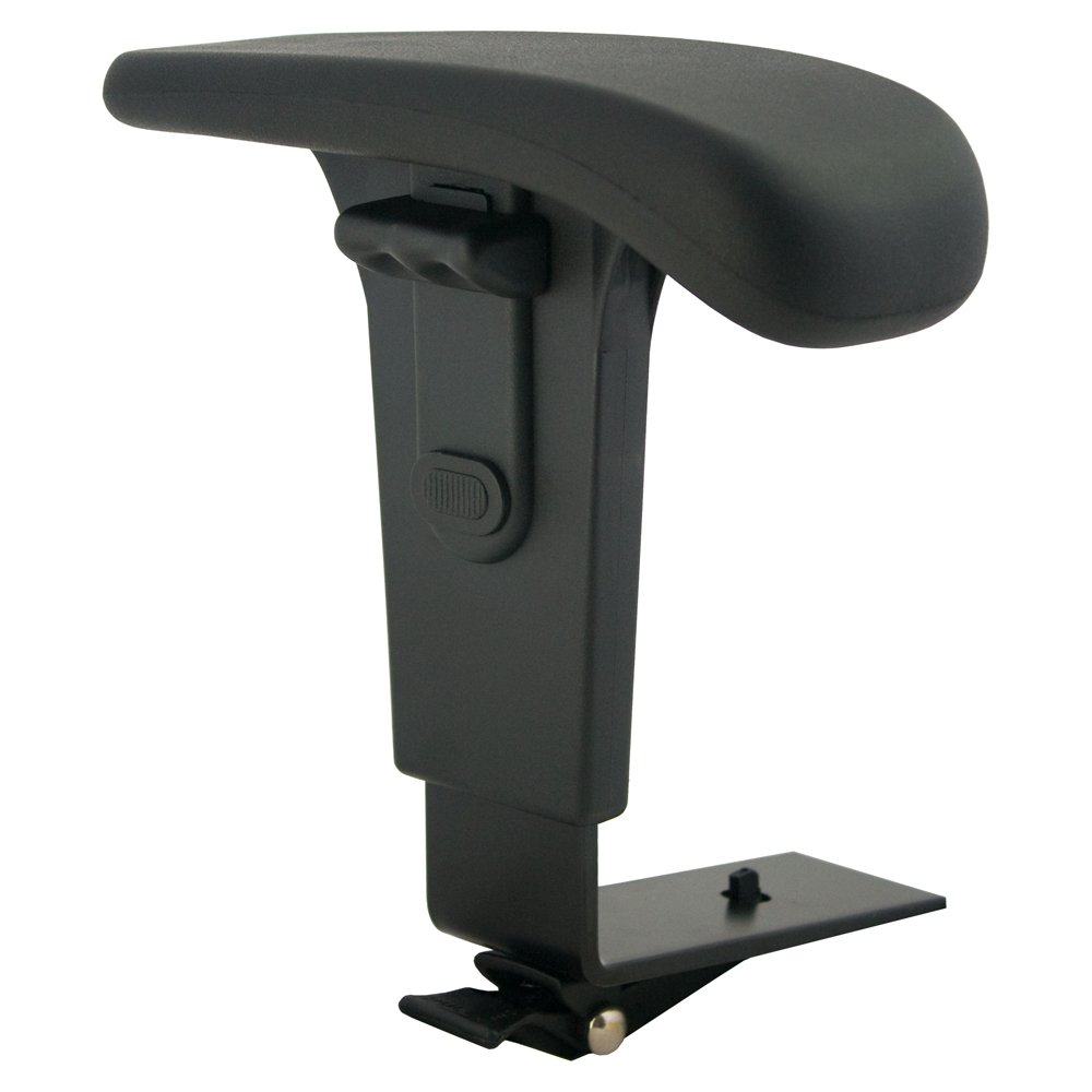 Office Master KR-200 (OM Seating) Height (2.75") and Width Adjustable T Arms