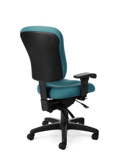 Back View - PA55 Medium Build Ergonomic Office Chair by Office Master