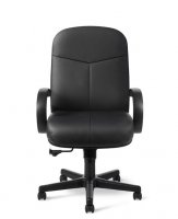 Office Master BC98 BC Series Mid Back Executive Leather Chair