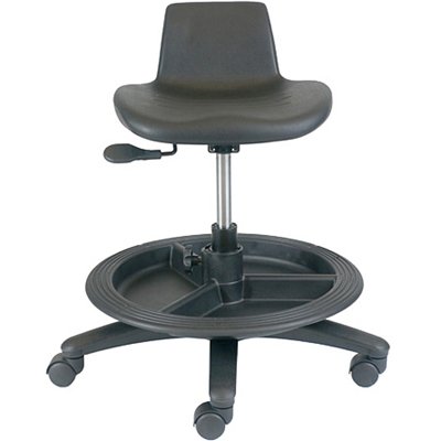 Office Master WS11 Low Maintenance Work Stool with Tool Tray