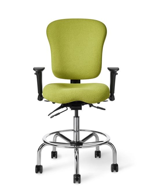 OM Seating CLS61 Classic Multi Functional Ergonomic Lab Stool