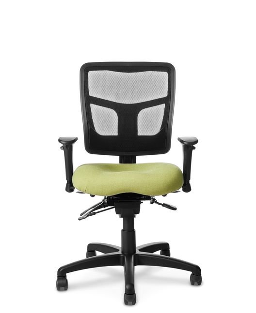 Grade 2 Fabric Memory Foam Seat & Mesh Back YES Series Office Chair