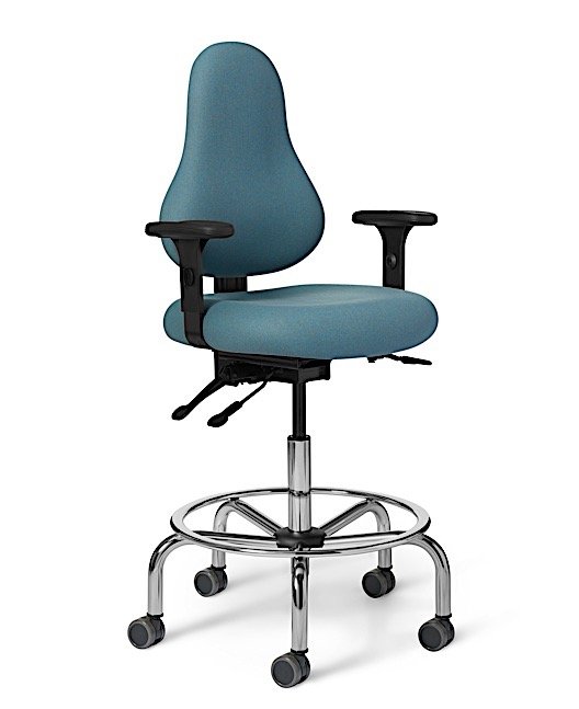 Office Master DB52 Discovery Back Series Ergonomic Stool