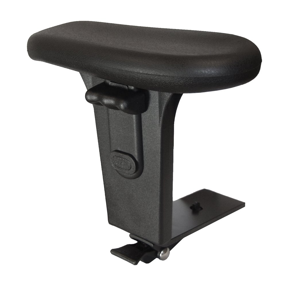 Office Master KR-100M (OM Seating) (formerly 240M) Height (2.75") and Width Adjustable T Arms